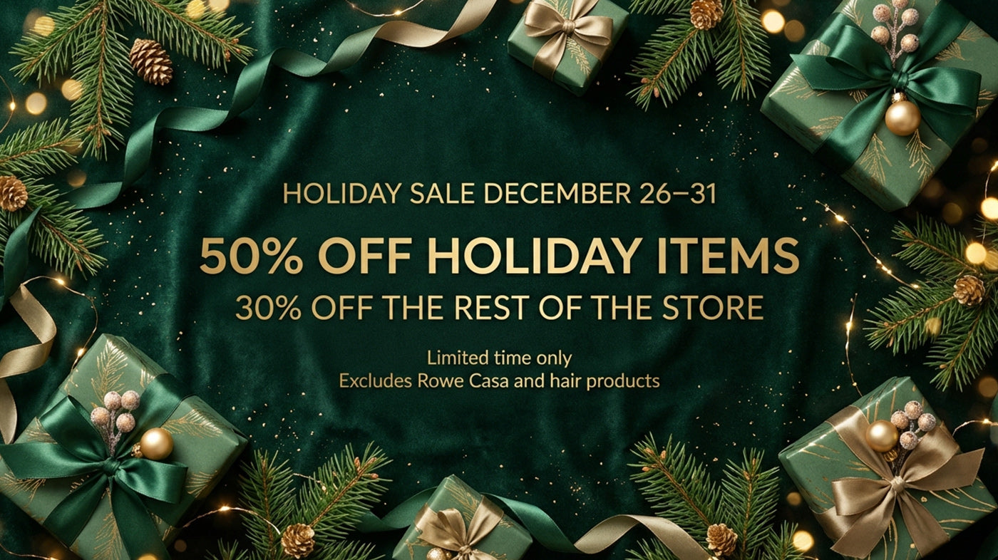 Ring in the New Year With Our Biggest Sale of the Season