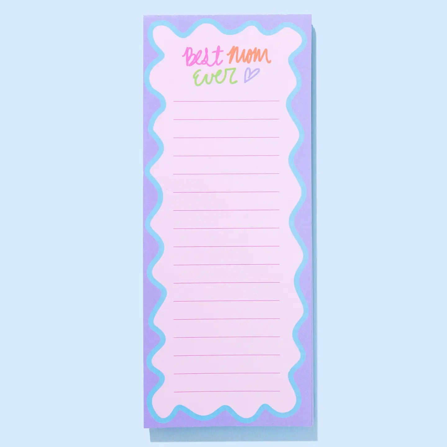 “Best Mom Ever” List Pad w/ Magnet