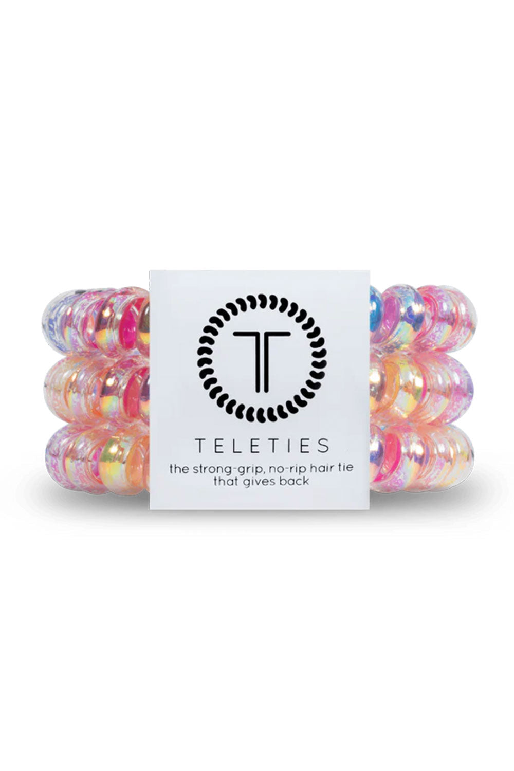Teleties Eat Glitter for Breakfast Hair Ties Large