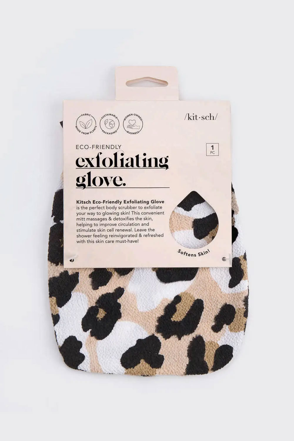 Eco-Friendly Exfoliating Body Glove Kitsch
