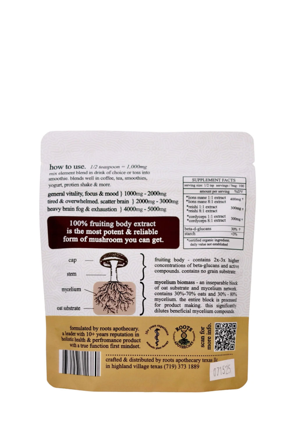 Elemental Mushroom Blend