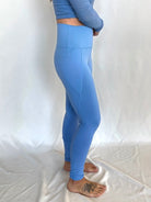 Mono B Tapered Waistband High-Rise Leggings