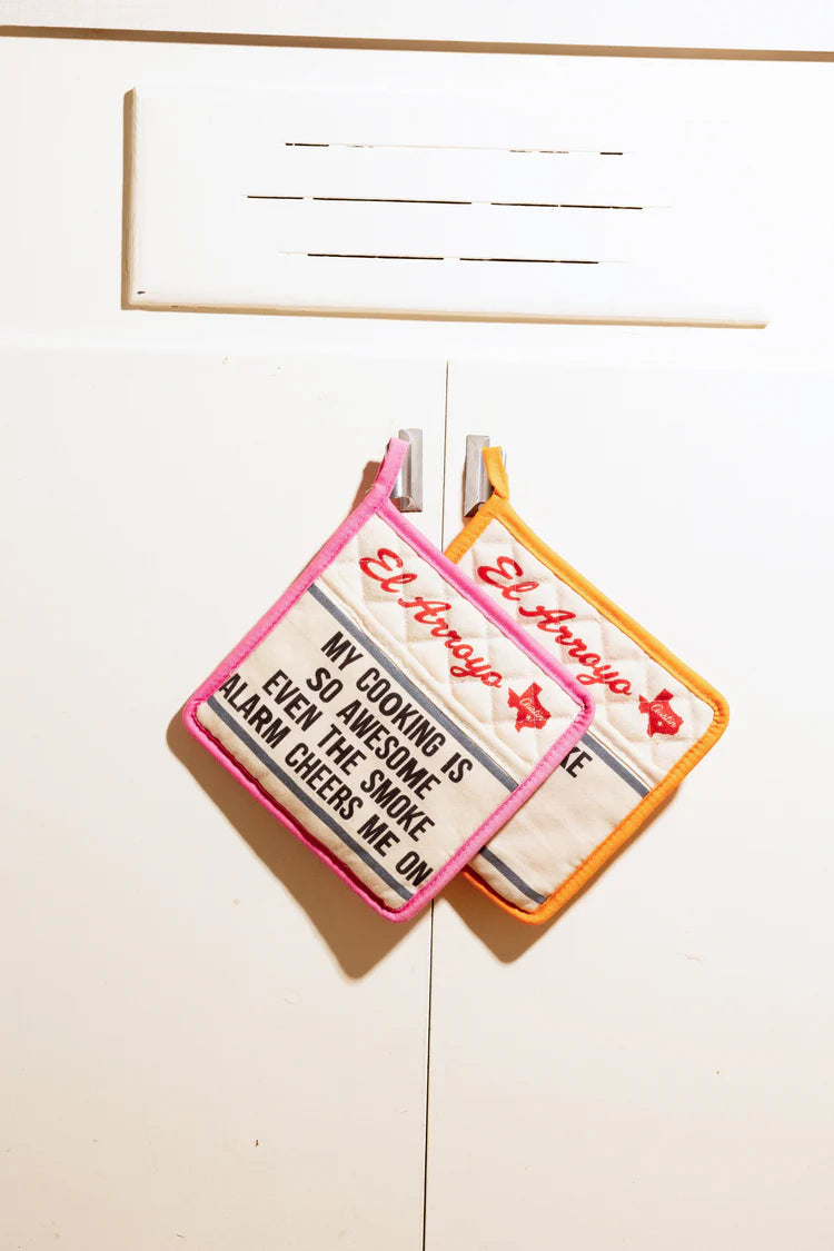 Smoke Alarm- Marquee Pot Holders