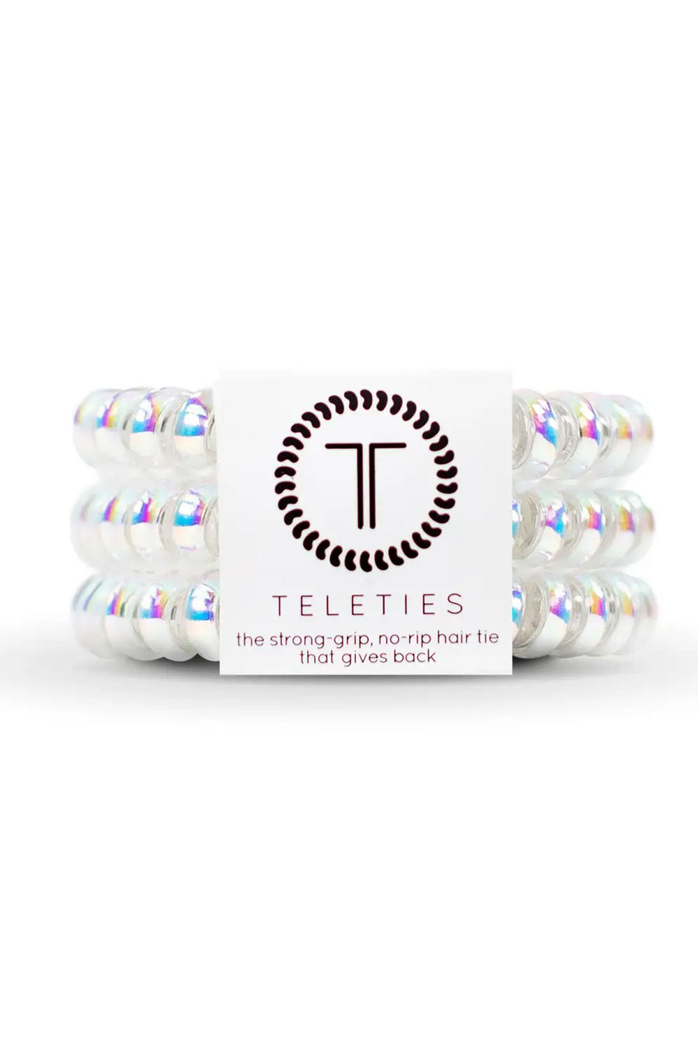 Teleties Peppermint Hair Ties (3 Pack) Small