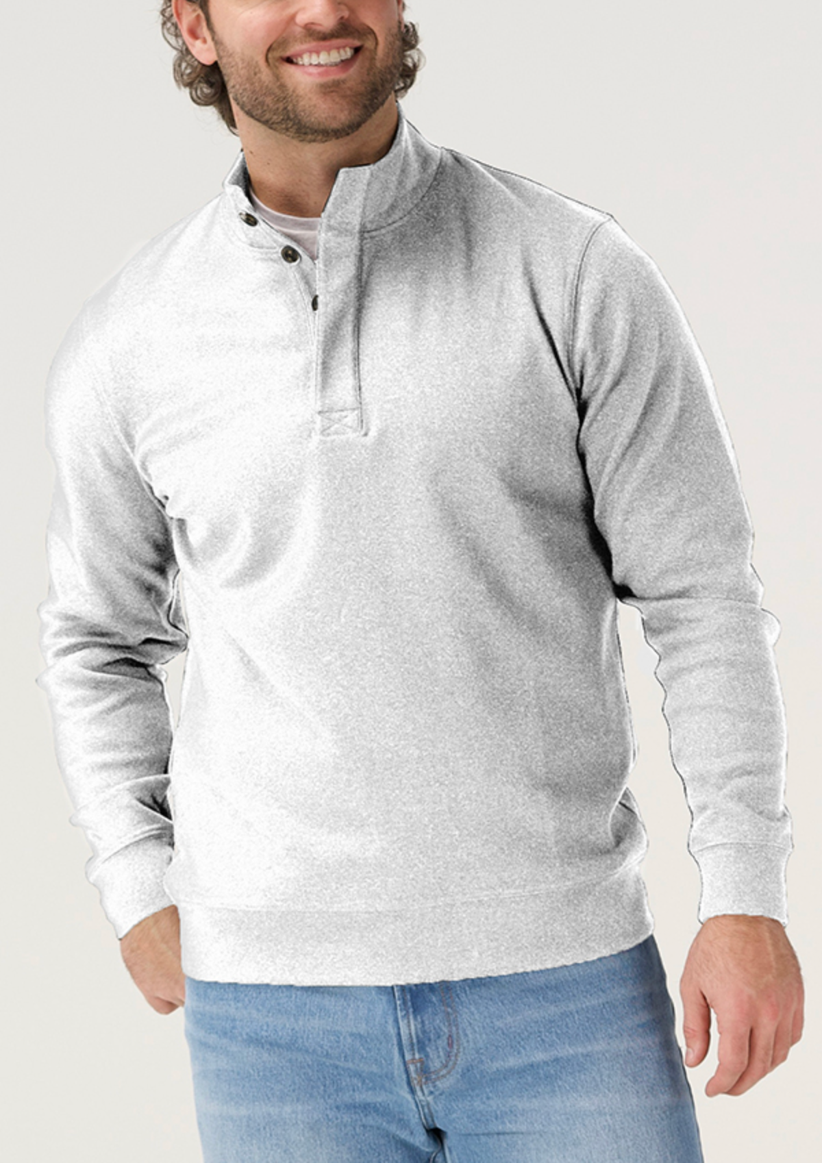 Puremeso Everyday Button Pullover