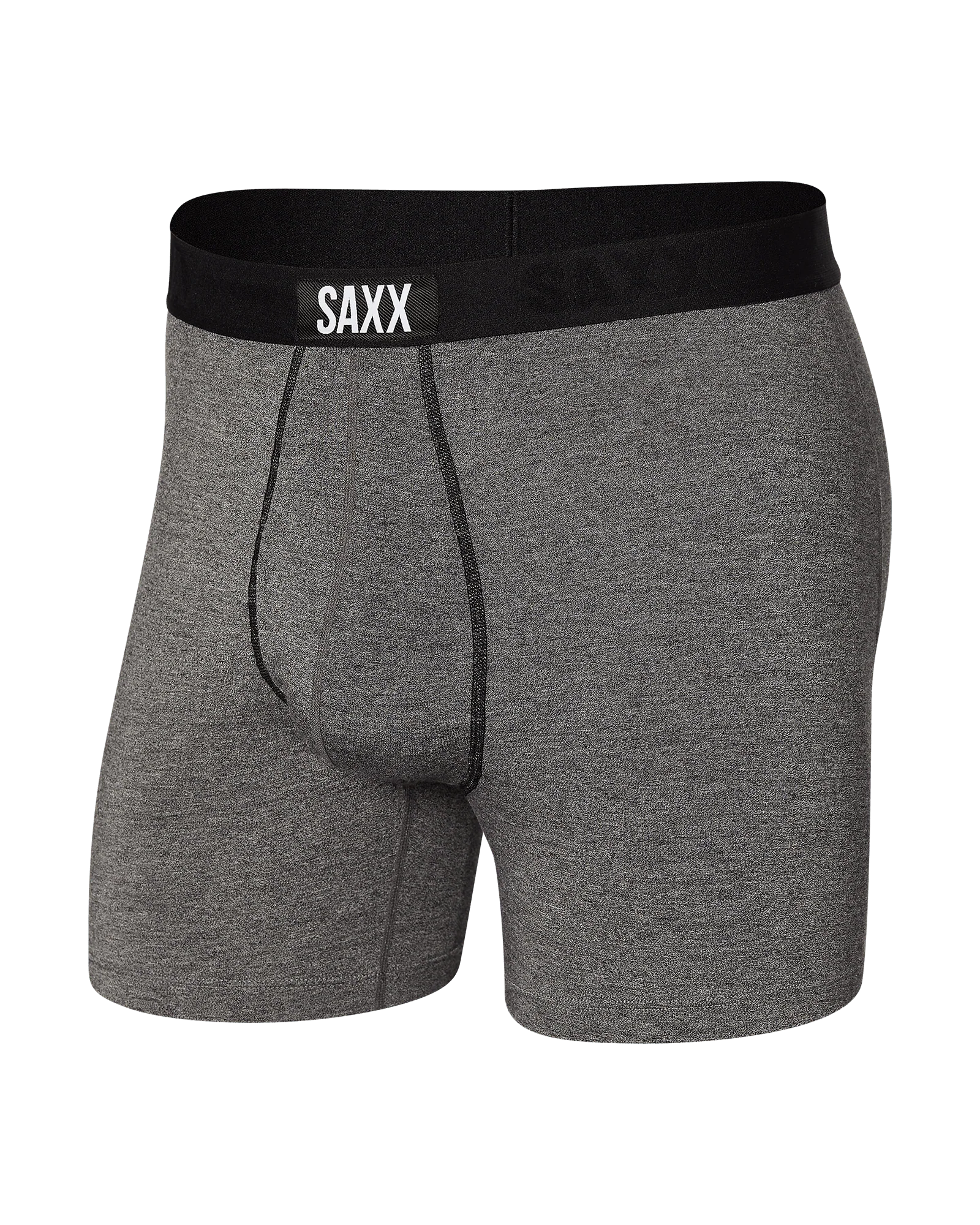 SAXX Ultra Super Soft Boxer Brief with Fly – 2-Pack Salt & Pepper
