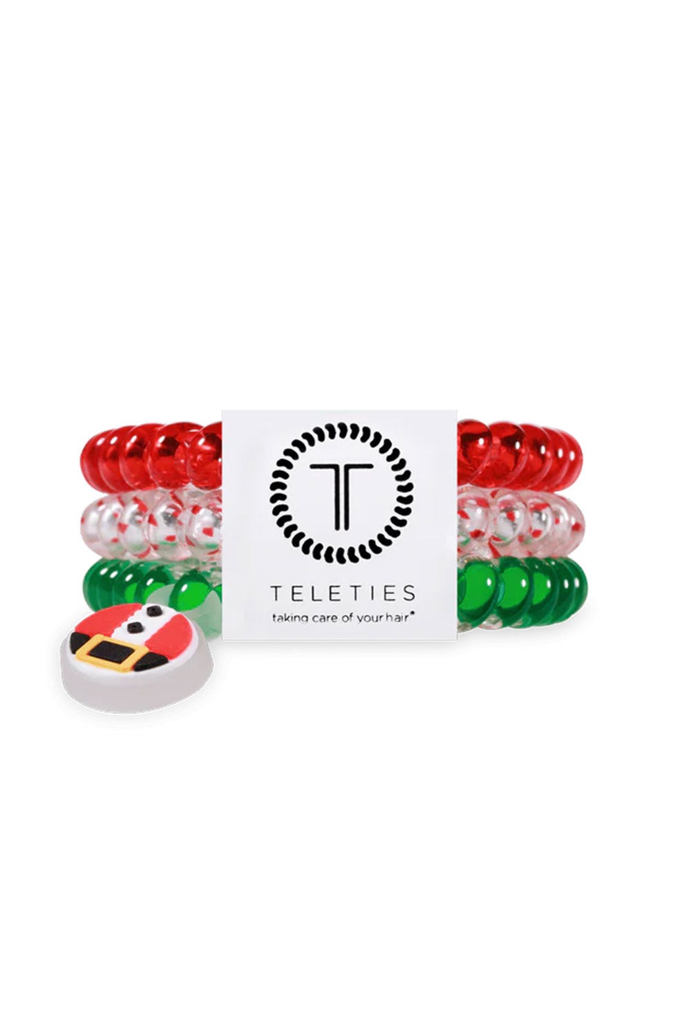Teleties Secret Santa Hair Ties (Holiday Edition) Small