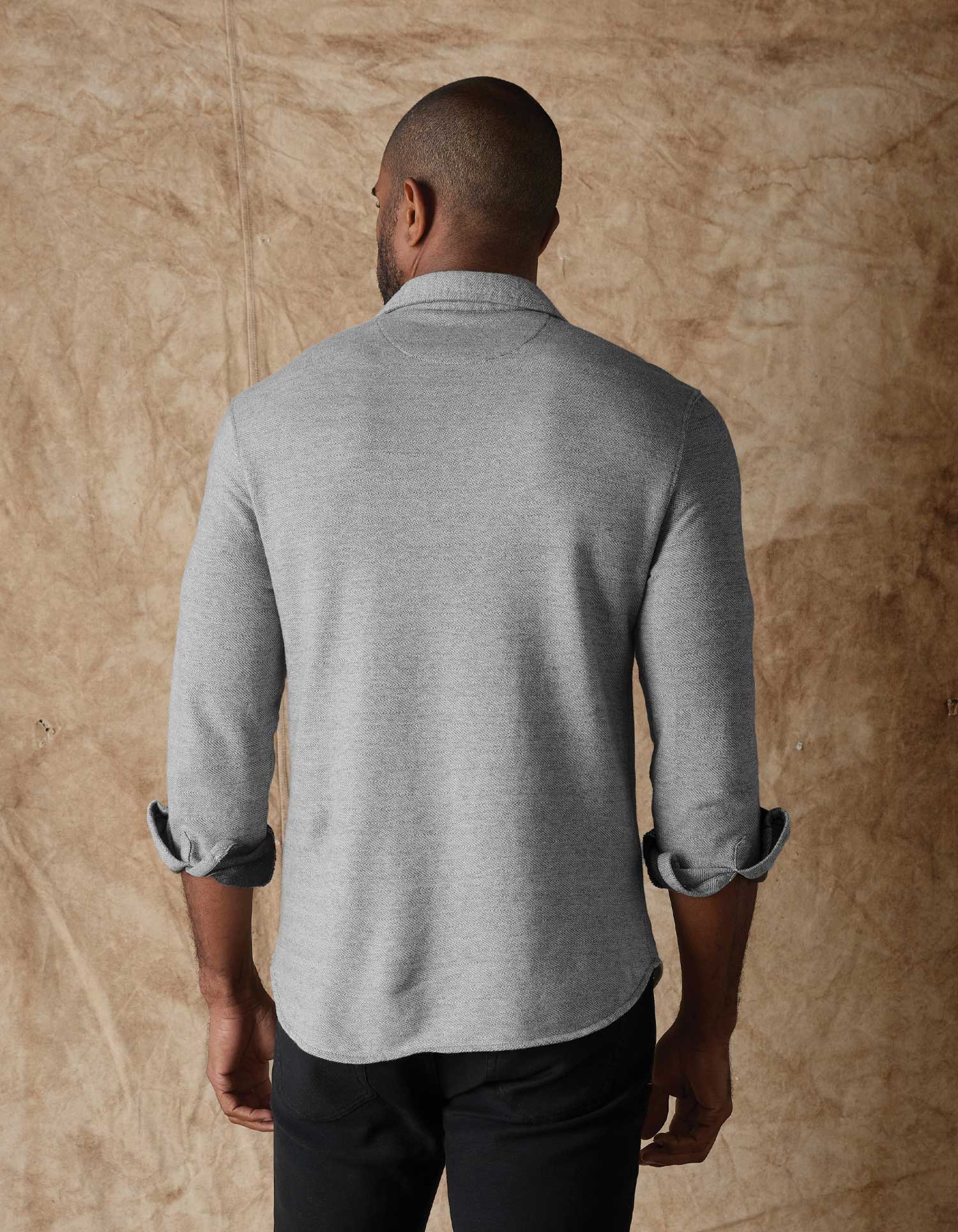 Textured Knit Shirt The Normal Brand