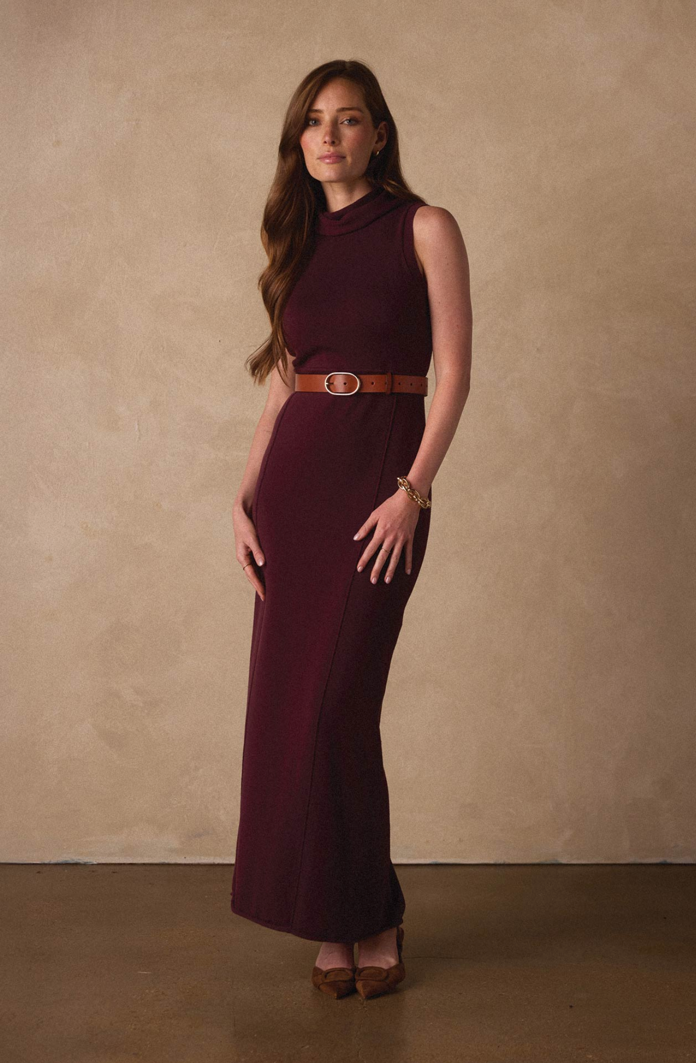 The Normal Brand Eloise Column Dress