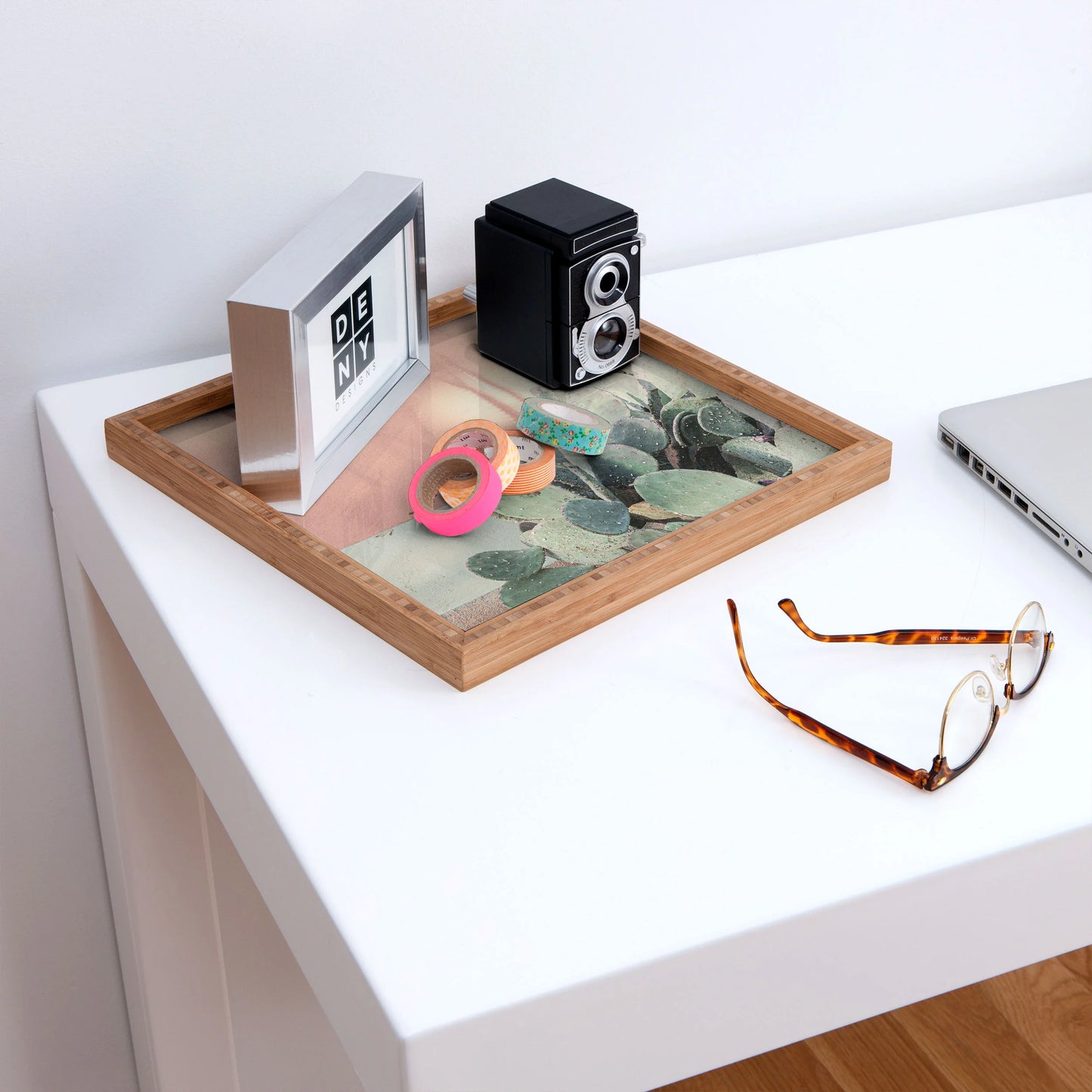 Ann Hudec Local Color x Marfa Texas Square Tray