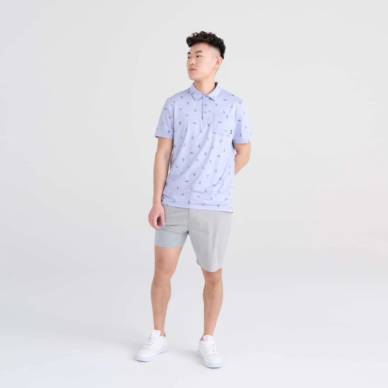 DROPTEMP™ PRINTED ALL DAY COOLING POLO-SALE