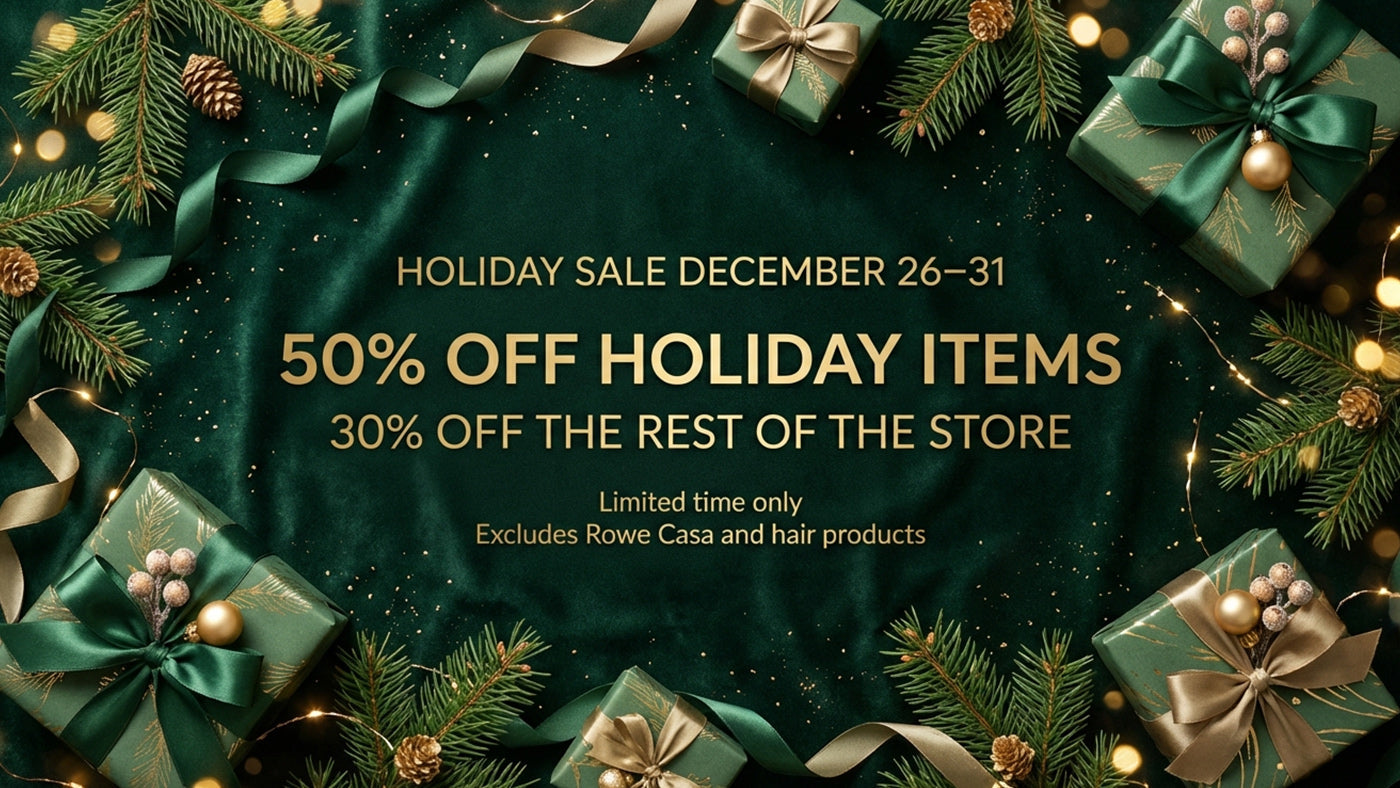 Ring in the New Year With Our Biggest Sale of the Season