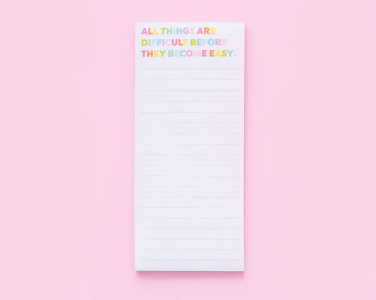 All Things List Pad