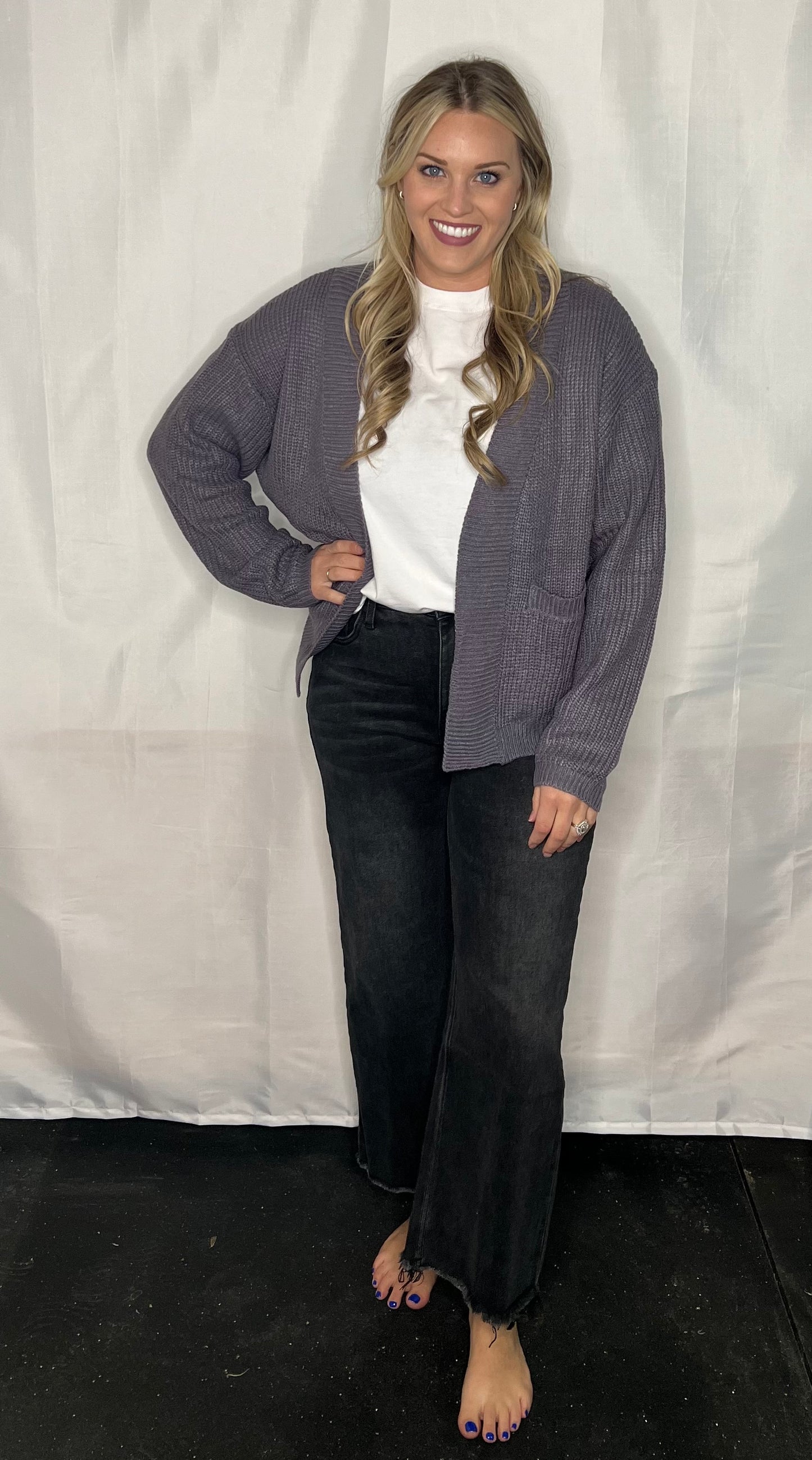 Midnight Cardigan with Pockets