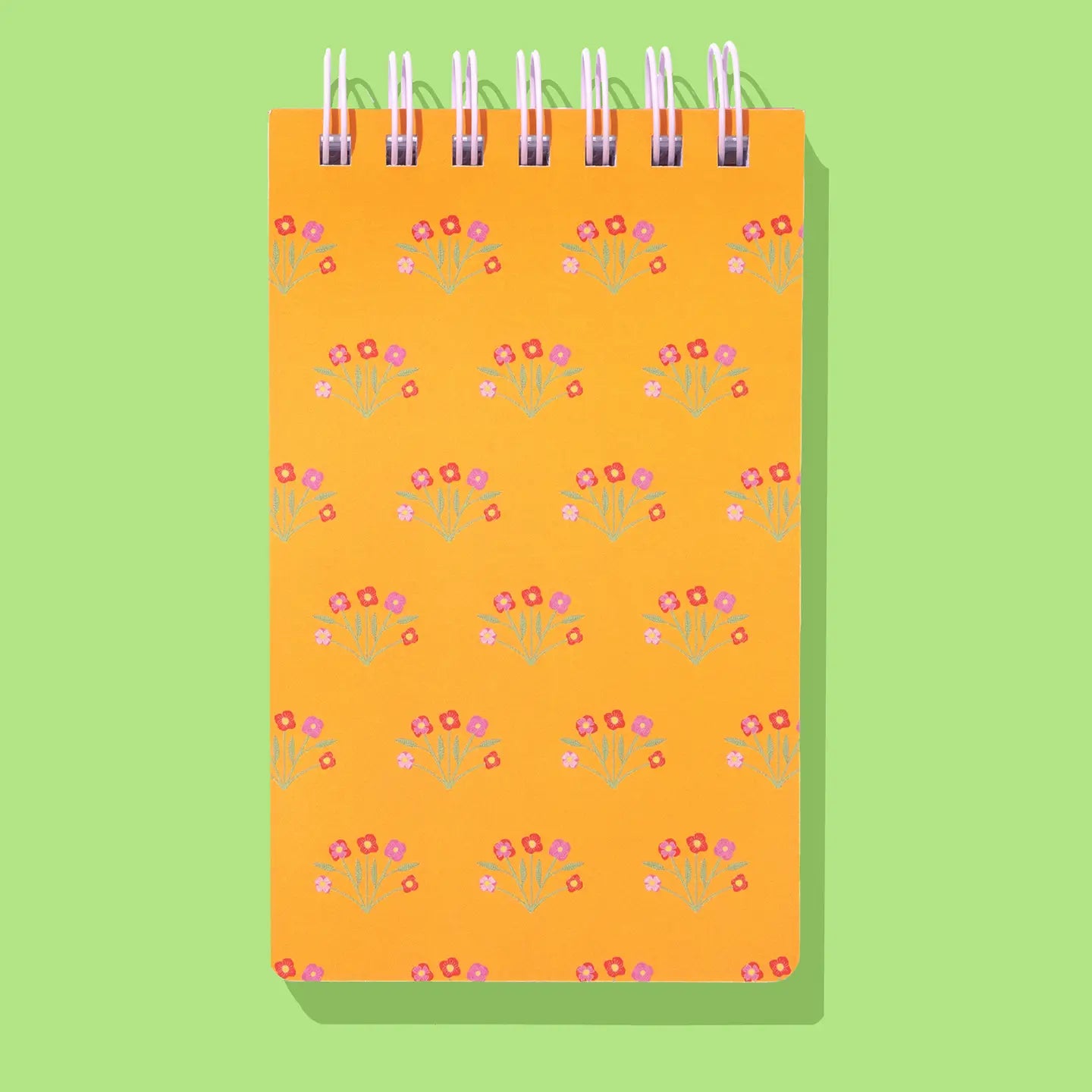 Small Floral Spiral Notebook