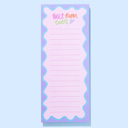 “Best Mom Ever” List Pad w/ Magnet