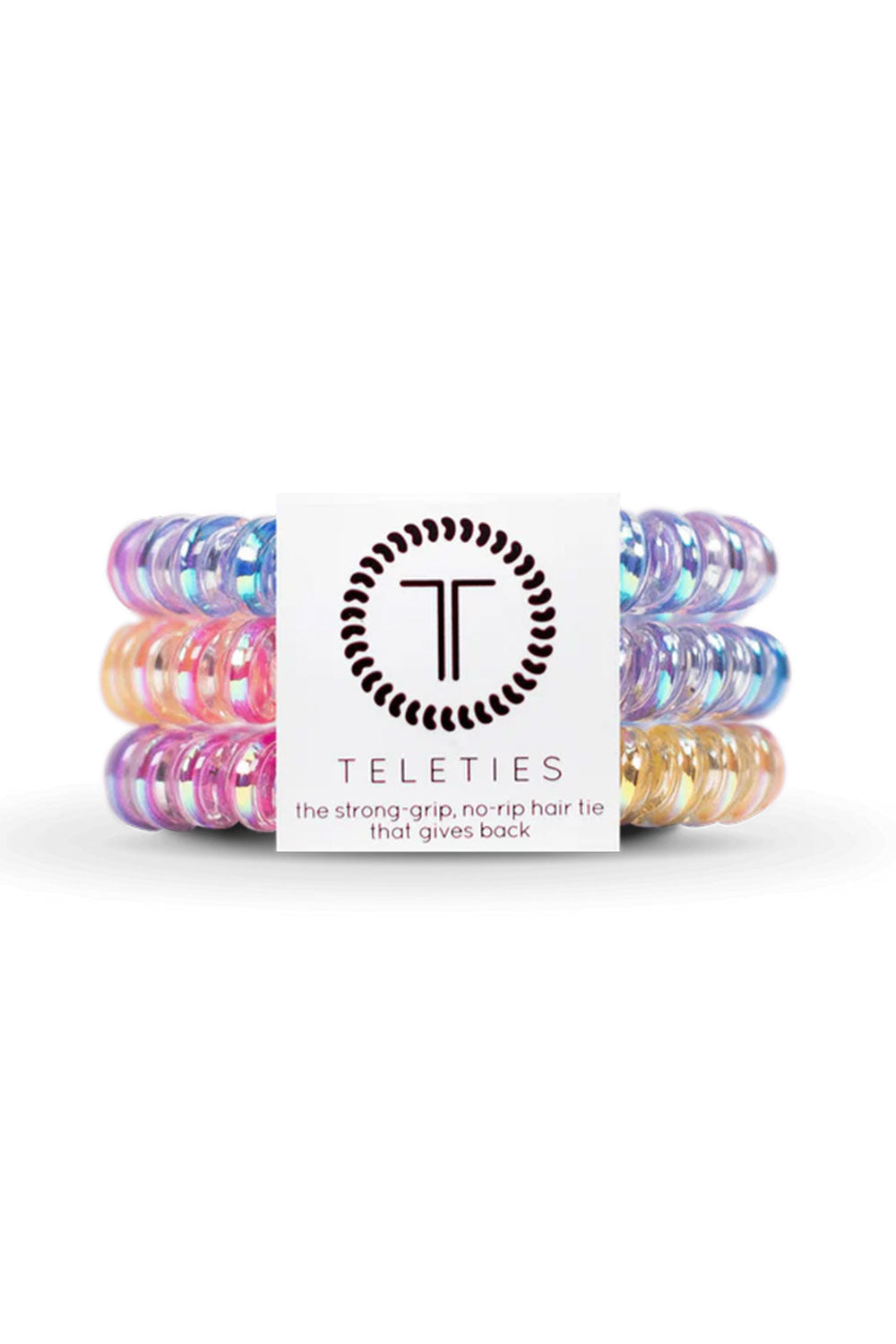 Teleties Eat Glitter for Breakfast Hair Ties Small 