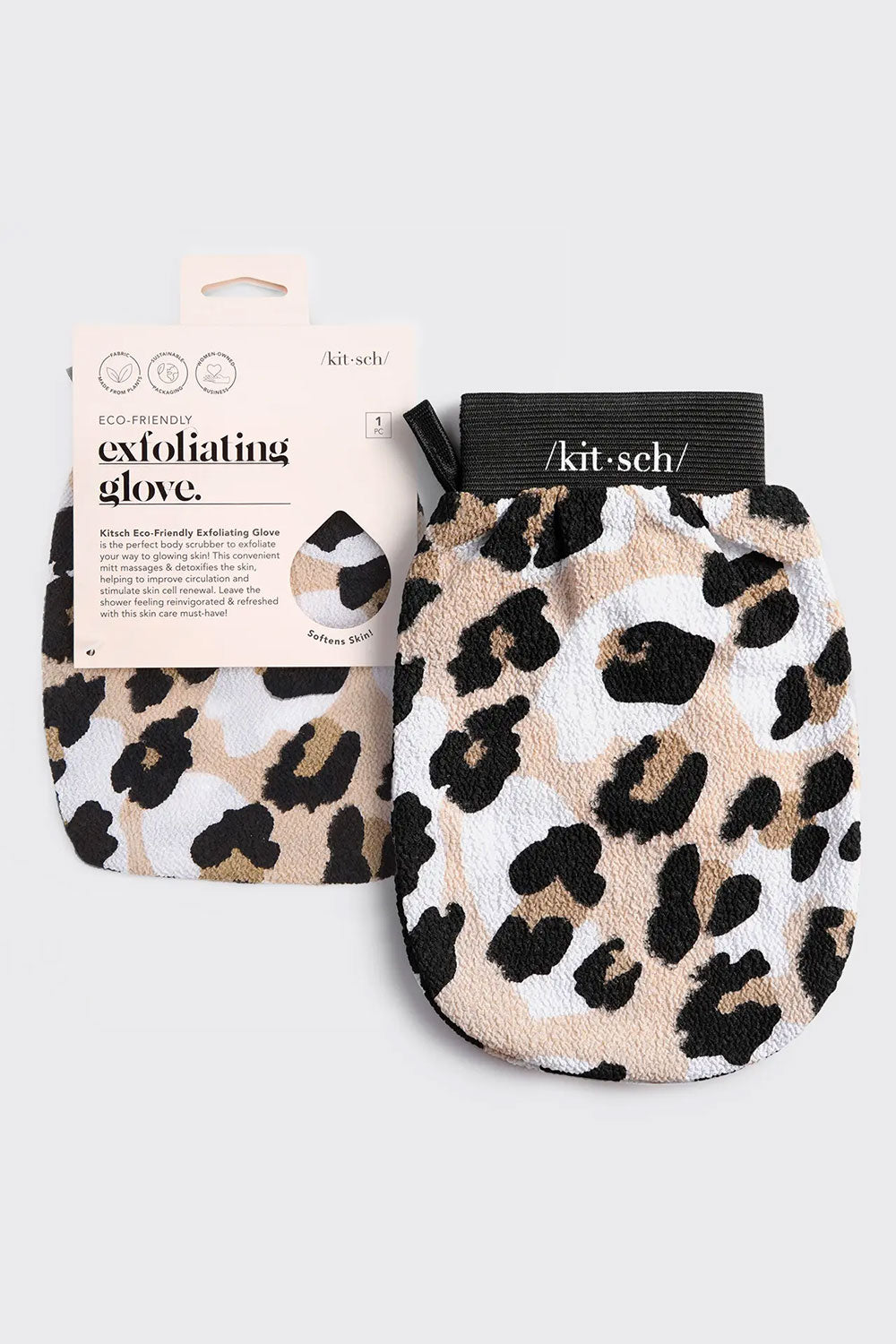 Eco-Friendly Exfoliating Body Glove Kitsch