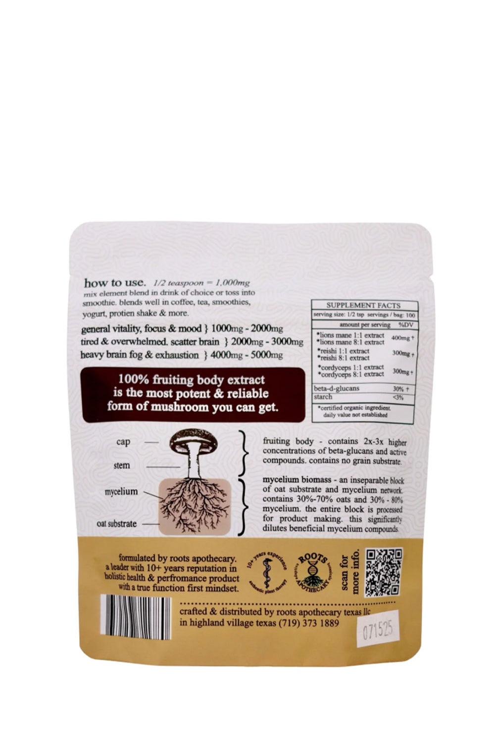 Elemental Mushroom Blend