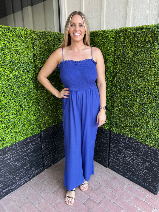Tasha Smocked Empire Romper