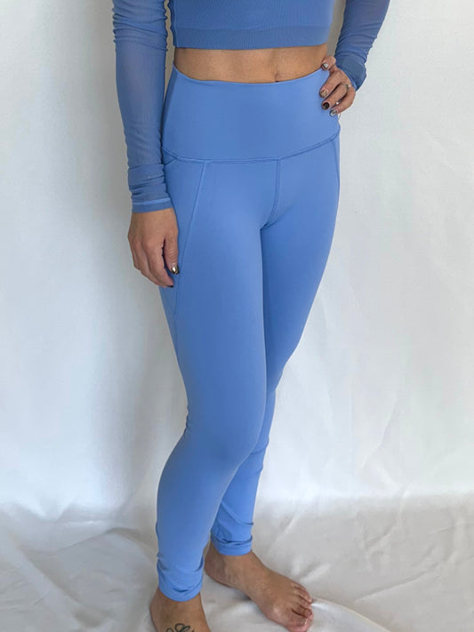 Tapered Band High Waist Leggings