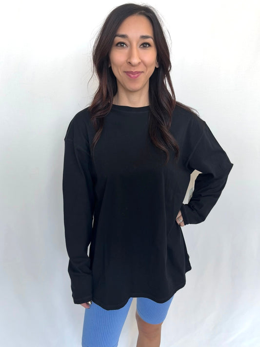 Long Sleeve Boyfriend Tee