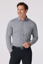 Halyard Long Sleeve Performance Dress Shirt Mizzen+Main
