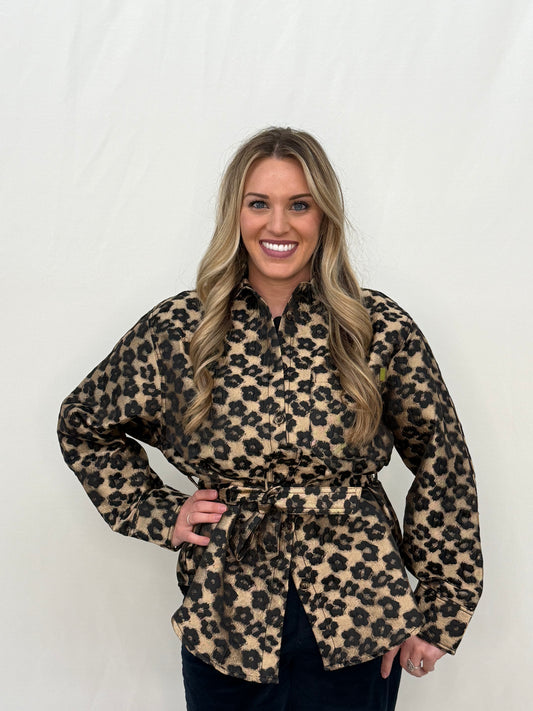 Leopard Overshirt