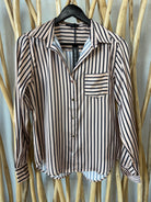 Velvet Heart Jasmine Long Sleeve Button Up