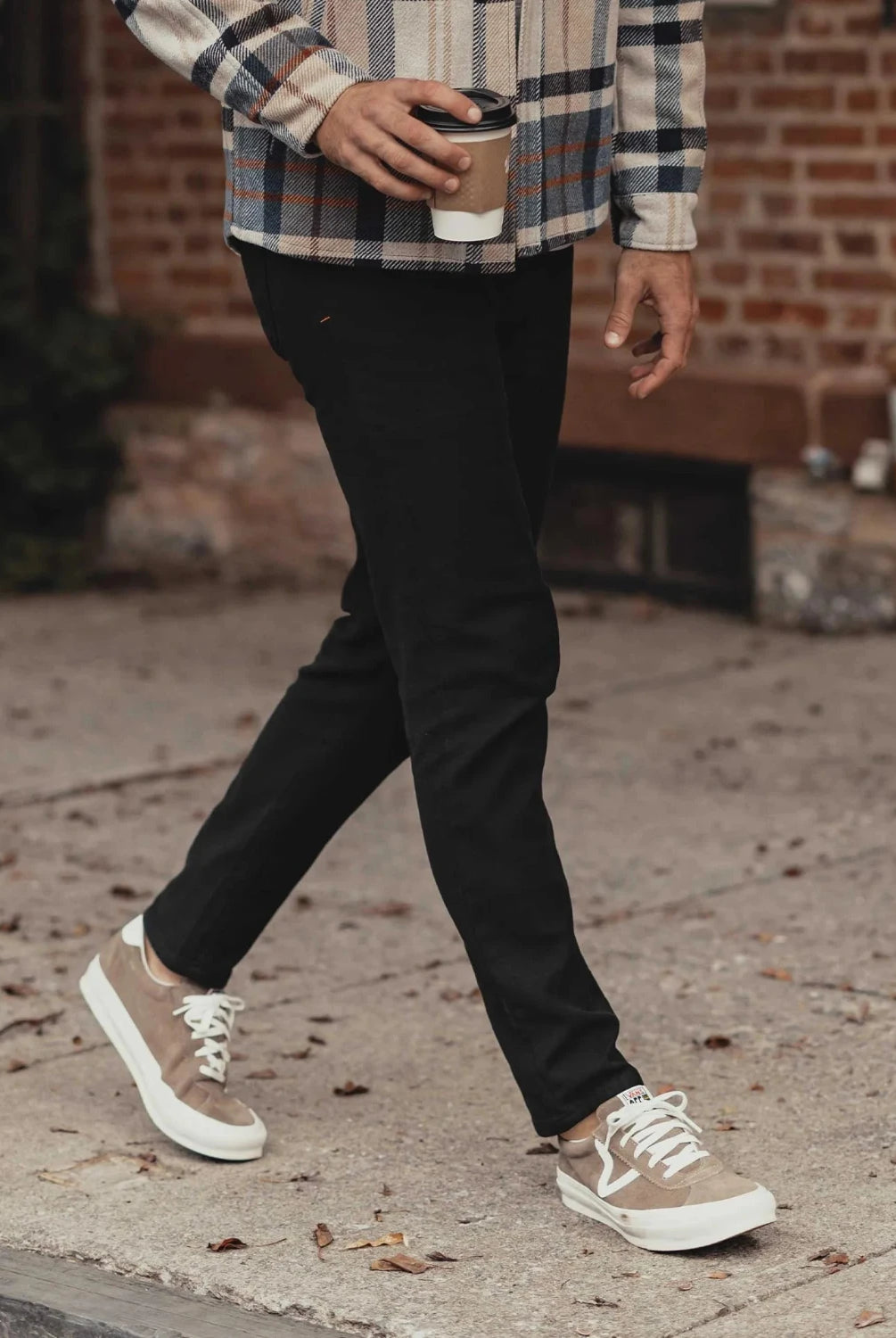 Men’s Slim Fit Comfort Terry Pants black