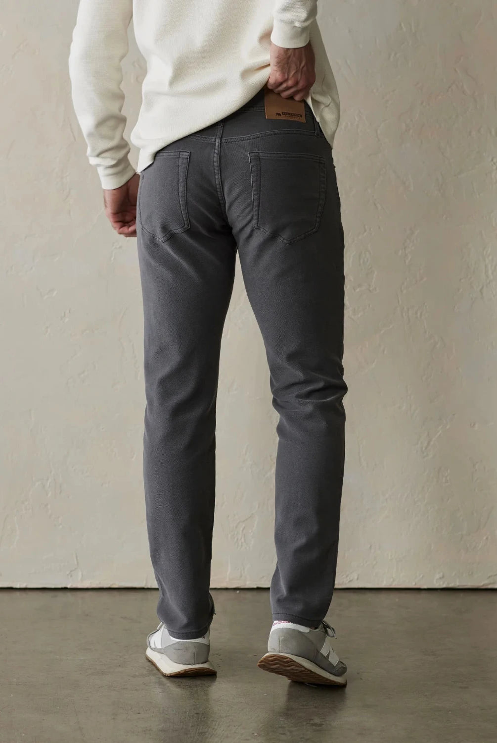 Men’s Slim Fit Comfort Terry Pants grey