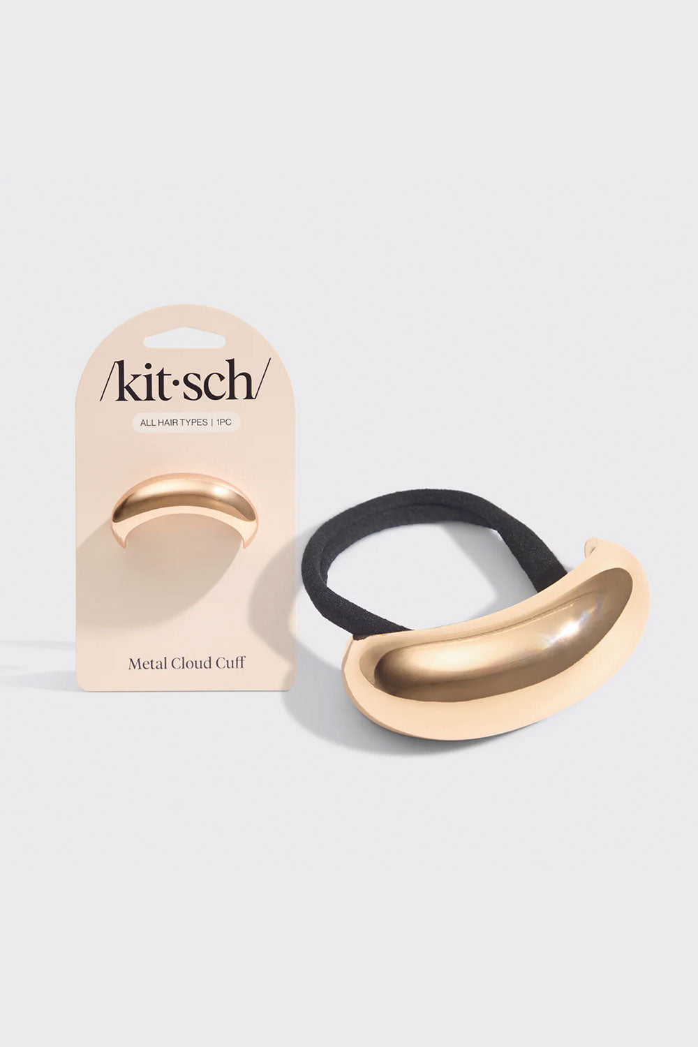 Metal Cloud Hair Cuff Kitsch