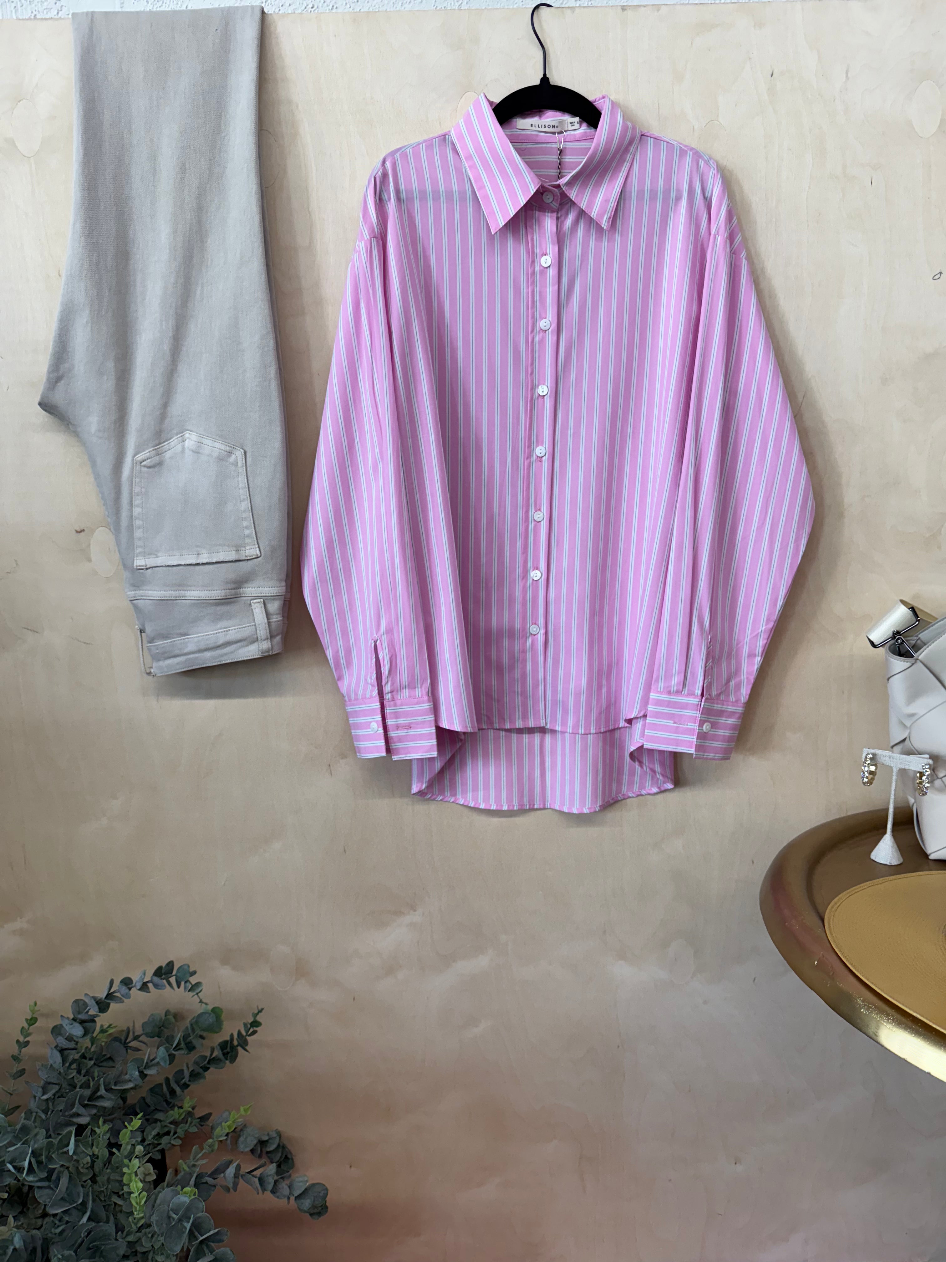Oversized Stripe Long Sleeve