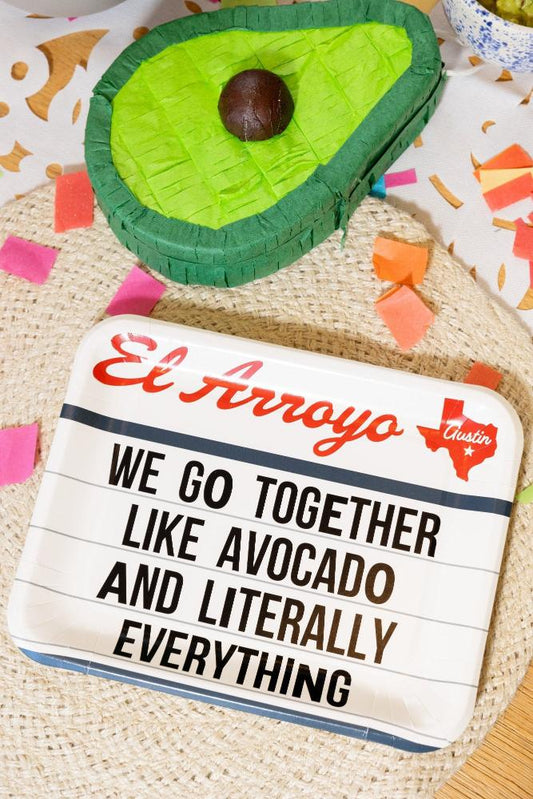 Party Plates - Avocado & Everything