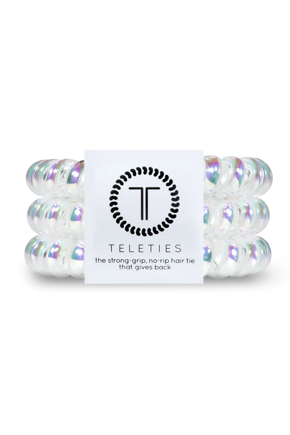 Teleties Peppermint Hair Ties (3 Pack) Large