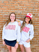 Red Game Day Crewneck