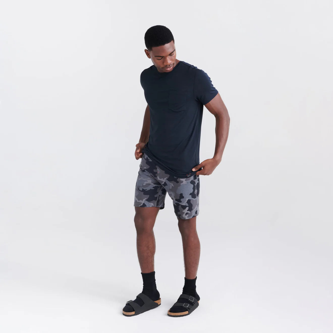 SAXX Snooze Lounge Shorts – Camo 