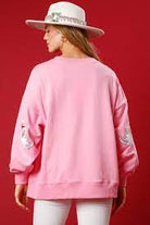 Santa Sequin Pull Over 