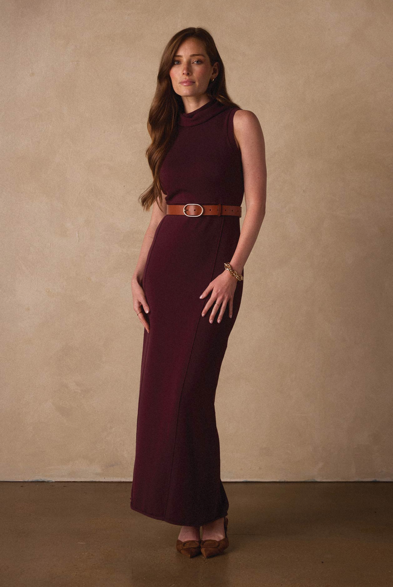 The Normal Brand Eloise Column Dress
