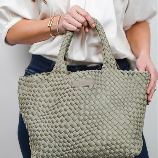 Stone Classic Woven Tote
