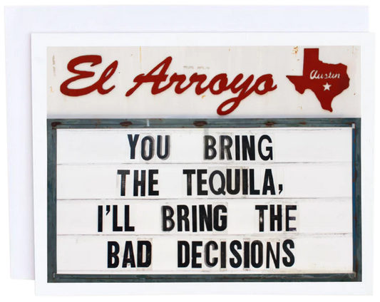 Bad Decisions Card