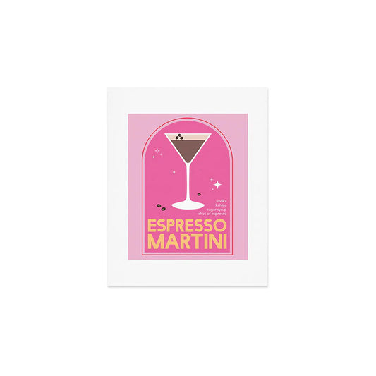 April Lane Art Espresso Martini Cocktail Art Print