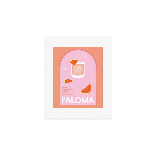April Lane Art Paloma Cocktail I Art Print