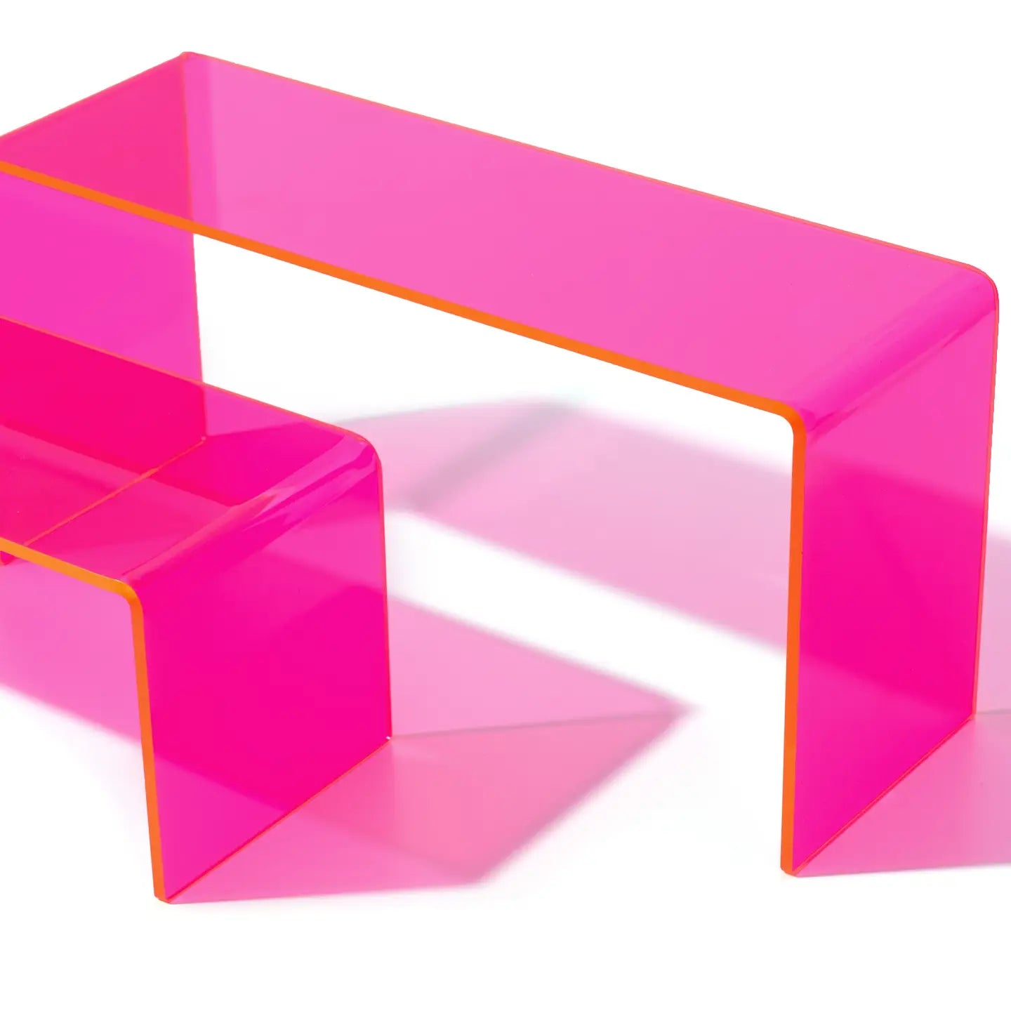 2 Piece Acrylic Riser Set