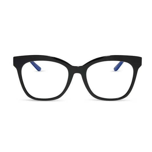 Willa Black + Blue Light Readers