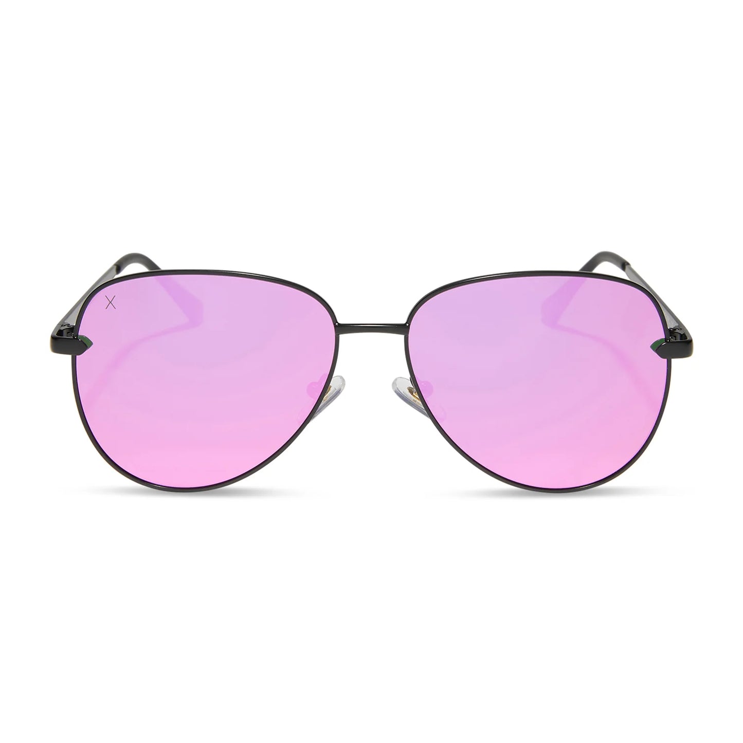 Abbot Matte Black + Pink Mirror