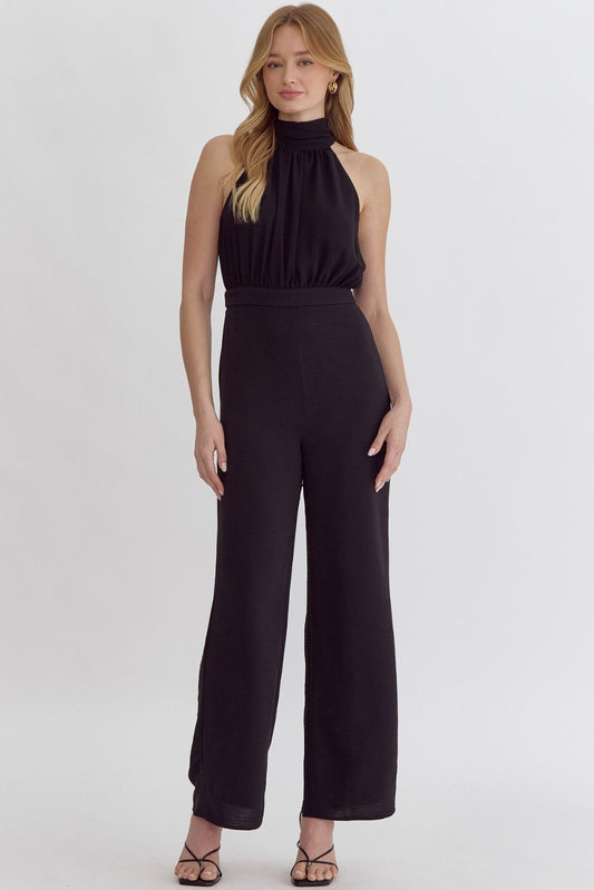 Open Back Jumpsuit