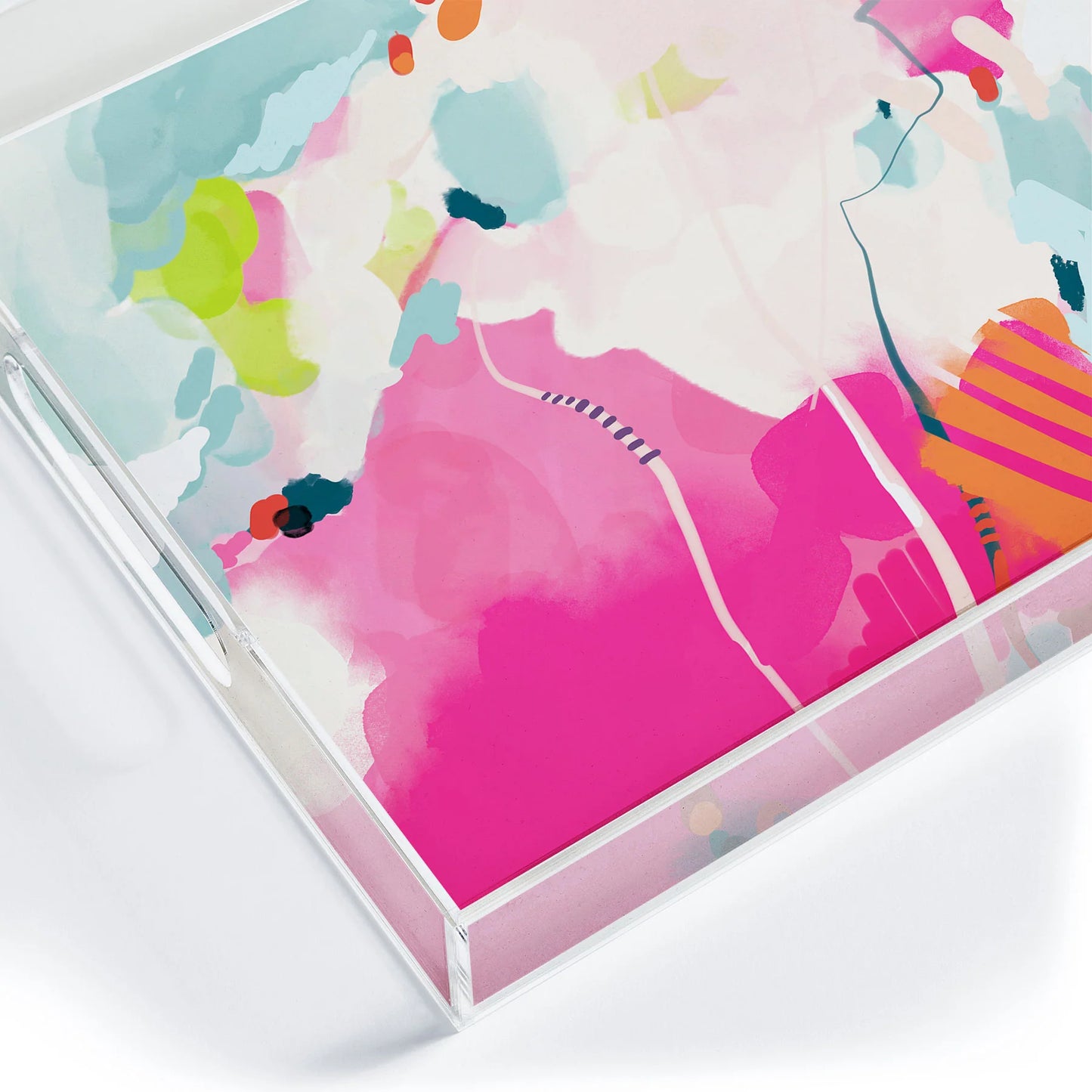 Pink Sky II Acrylic Tray