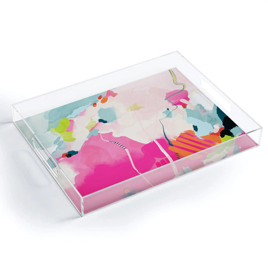 Pink Sky II Acrylic Tray