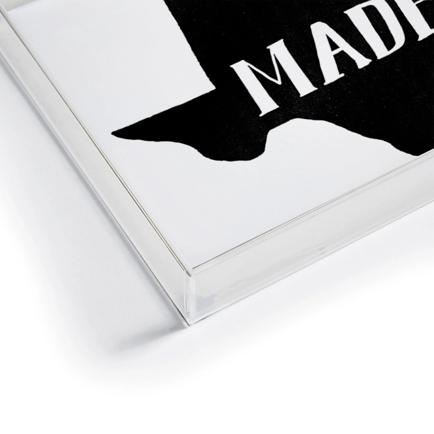 Texas Made Acrylic Tray